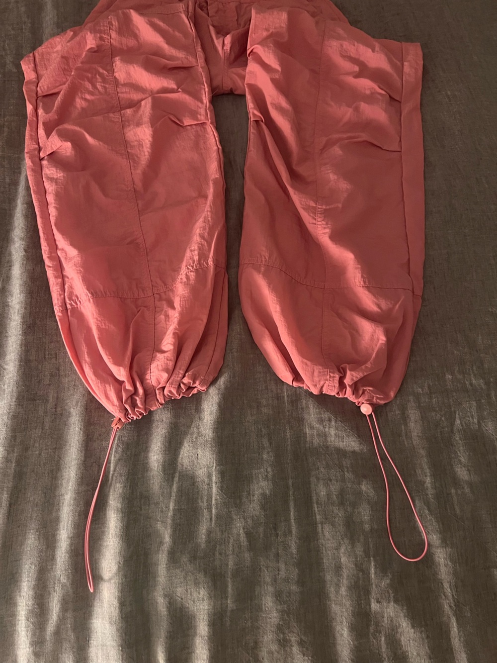 Women's Pink Track Jogger Pants - Picture 2 of 10